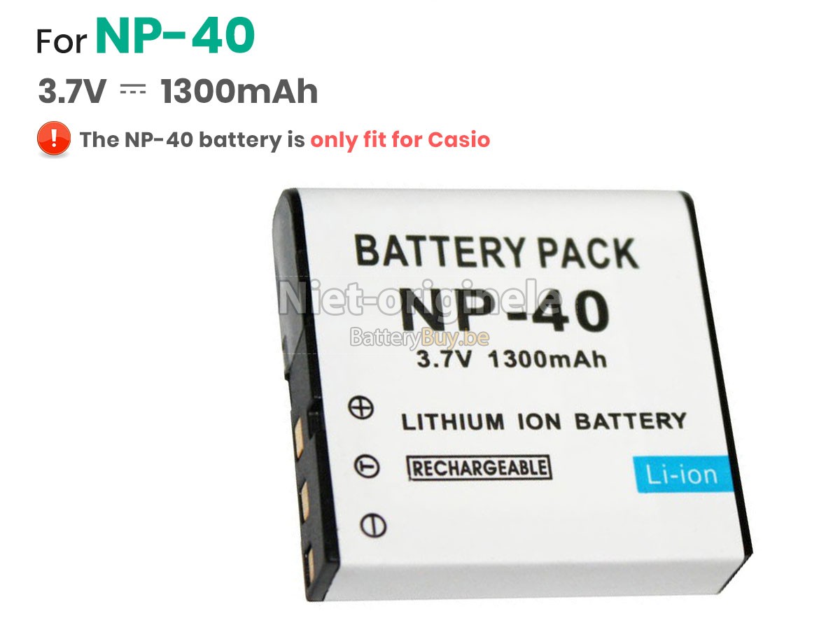 Casio EX-FC160S accu