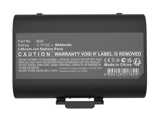 laptop accu voor Castles Technology SATURN1000