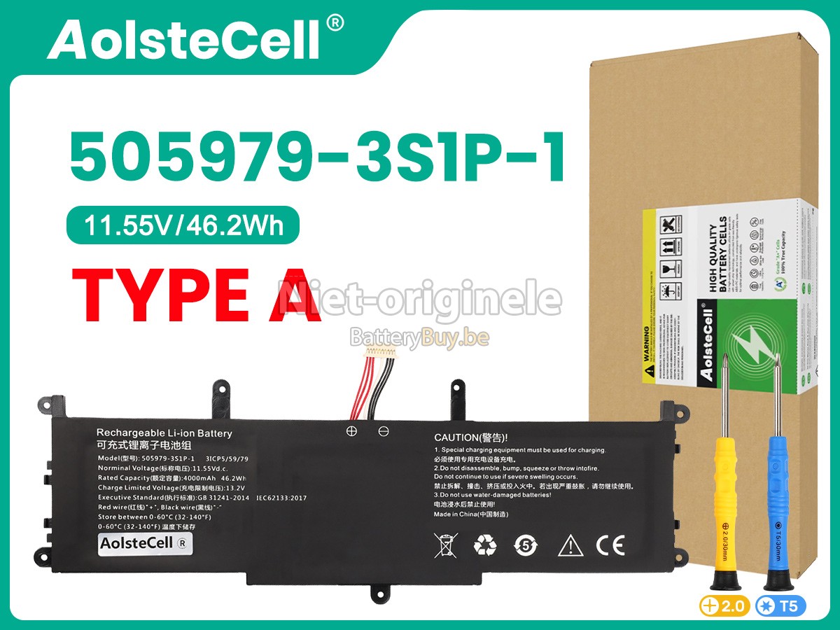 CHUWI COREBOOK X4 accu