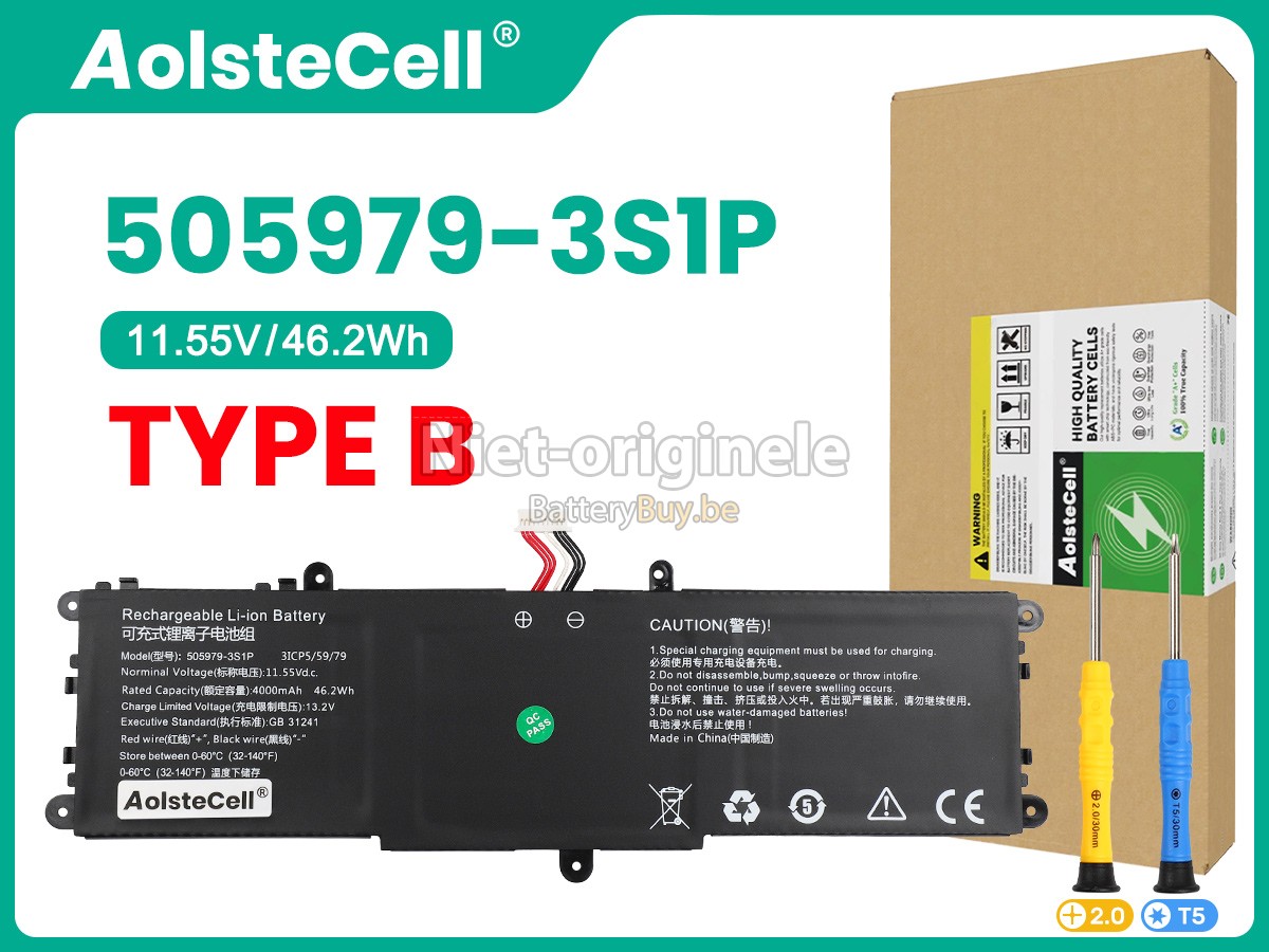 CHUWI COREBOOK X4 accu