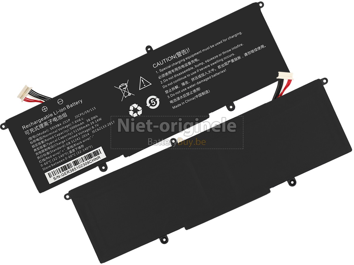 CHUWI 5059B4-2S-1 accu