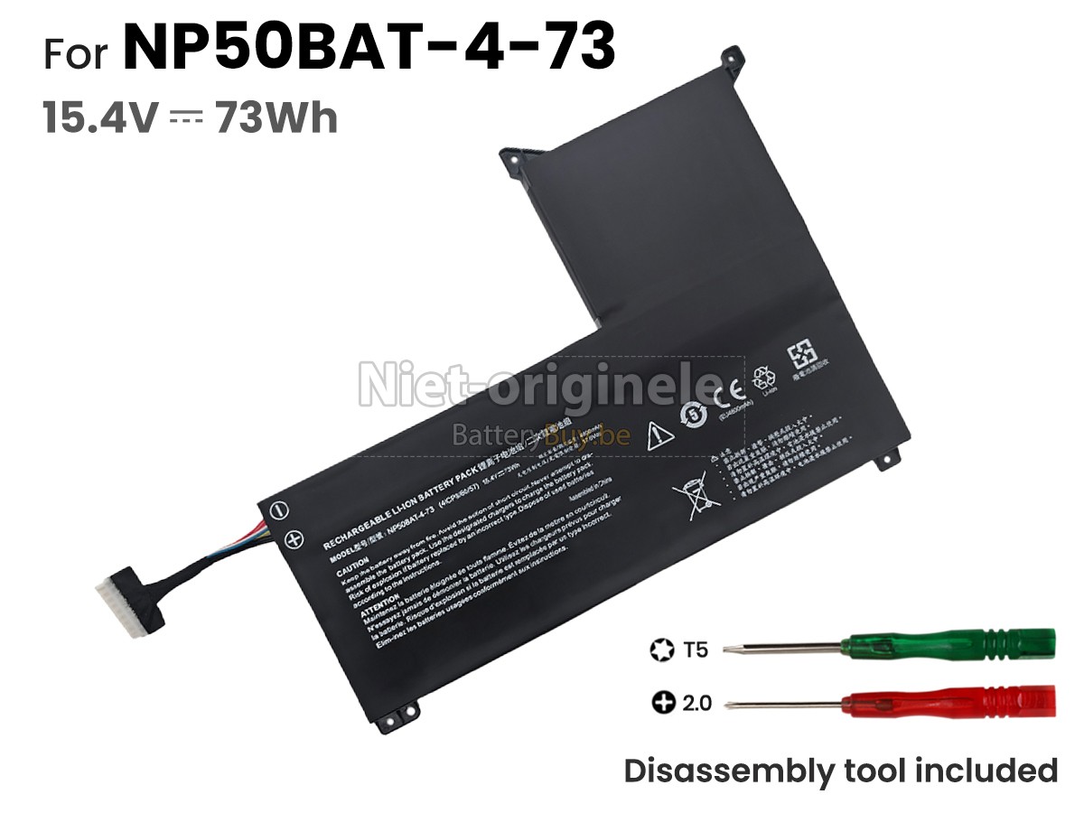 Clevo NP50BAT-4-73 accu