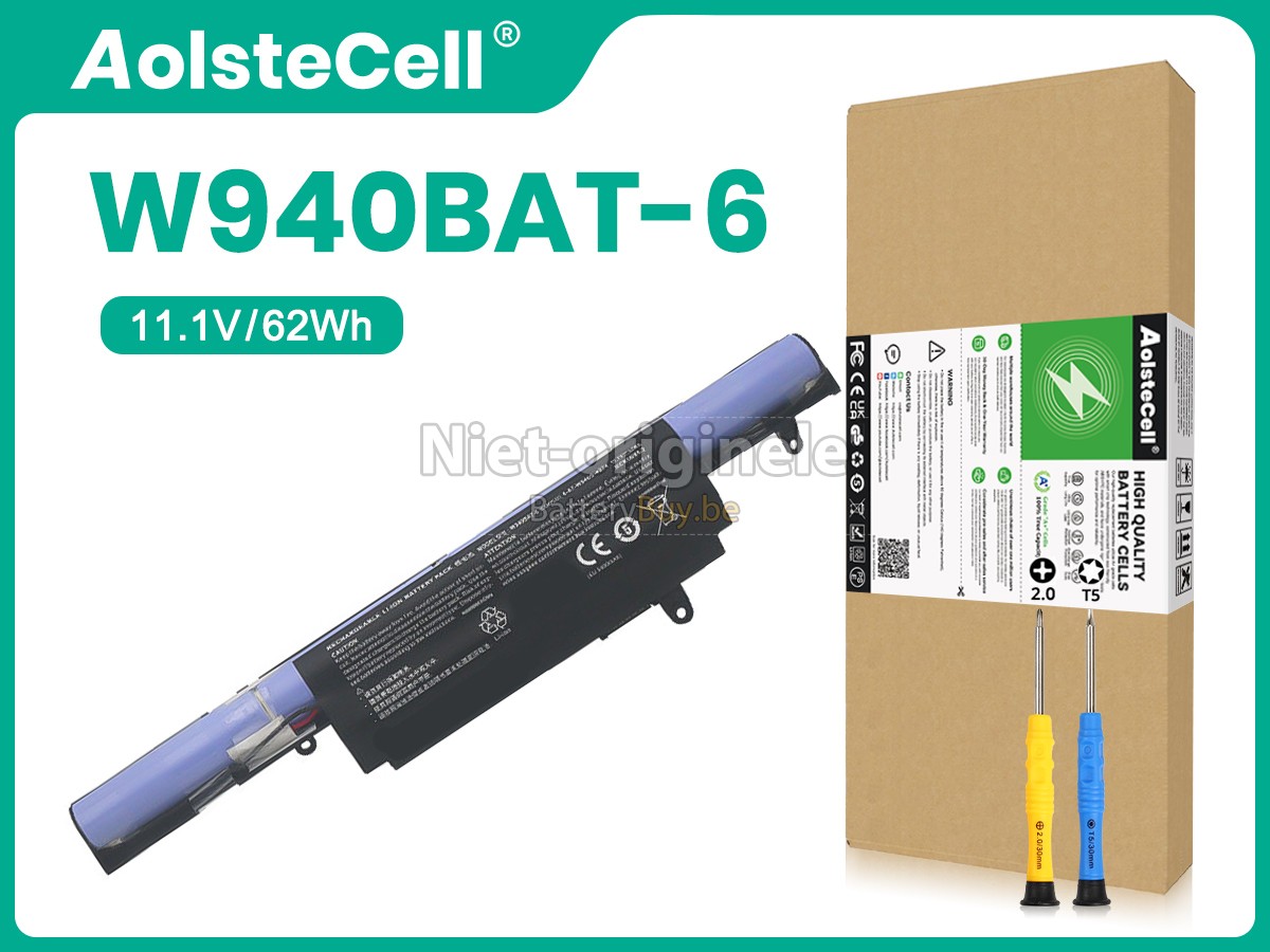 Clevo 6-87-W940S-4274 accu