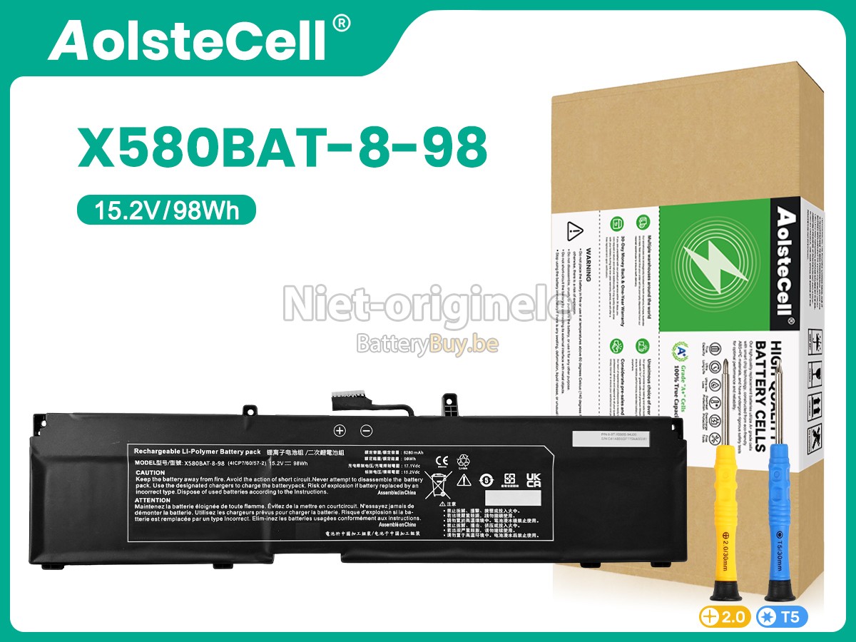 Clevo X580BAT-8-98(4ICP7/60/57-2) accu
