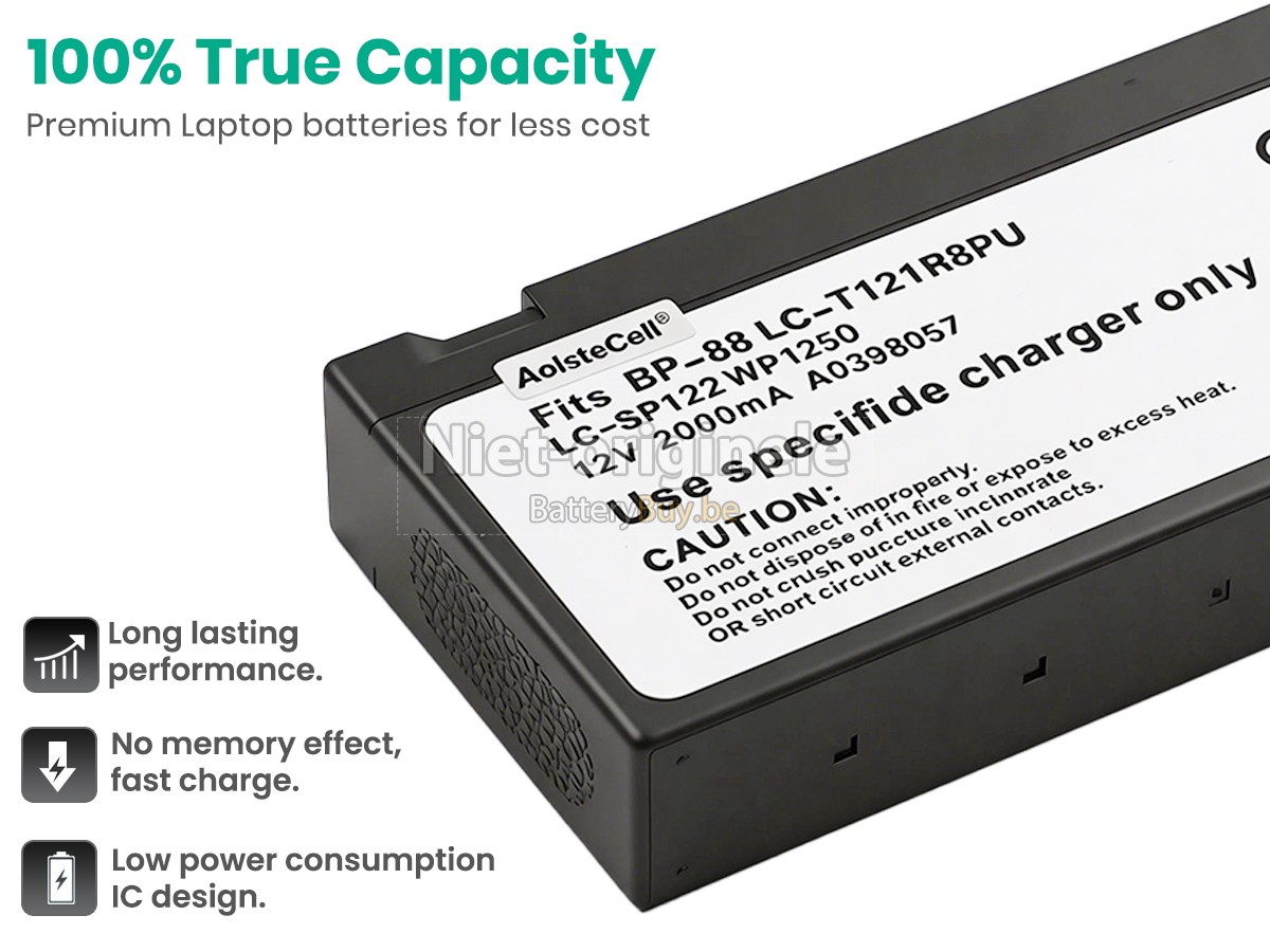 Collin LC-T121R8PG accu