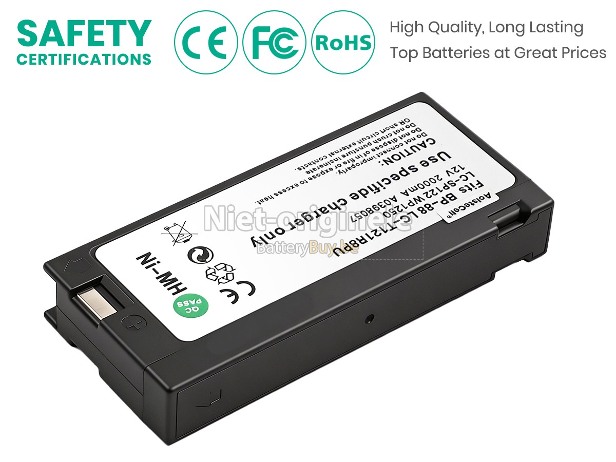 Collin LC-T121R8PG accu
