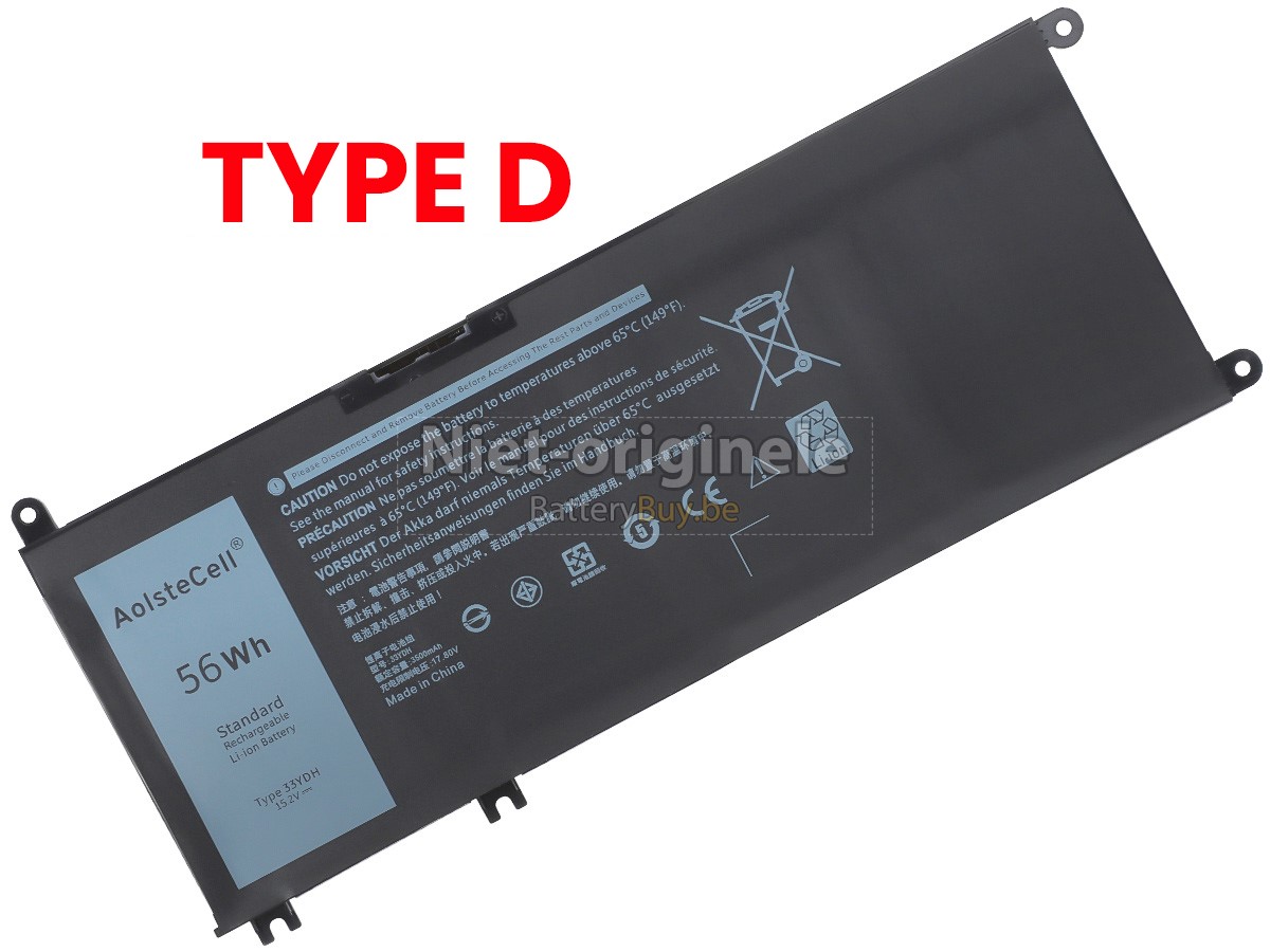 Dell Inspiron 13 7000 2-IN-1 accu