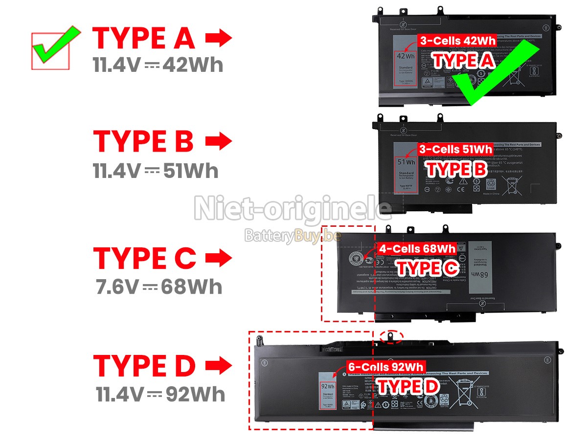 Dell Precision 3520 accu