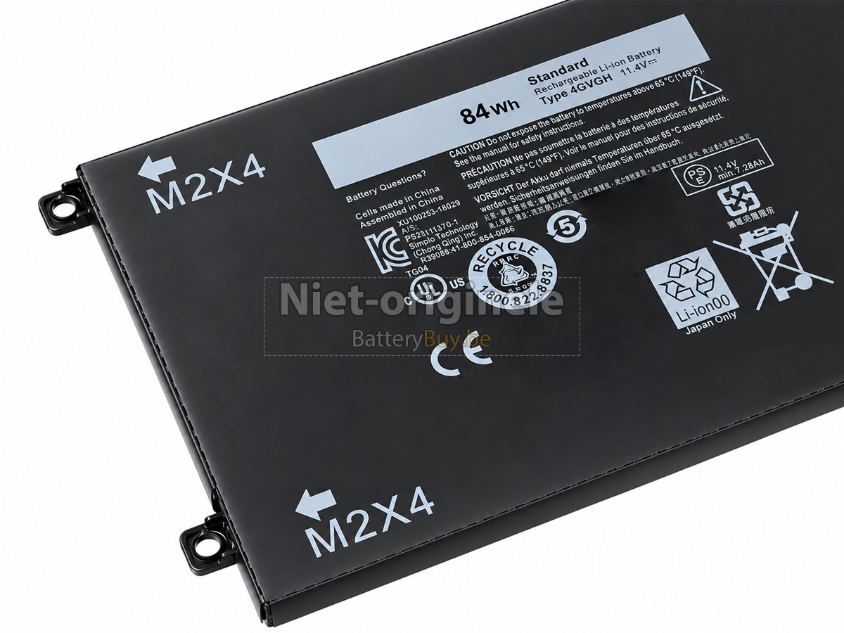 Dell P56F accu