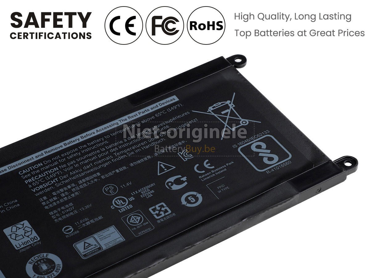 Dell Chromebook 3100 2-IN-1 accu