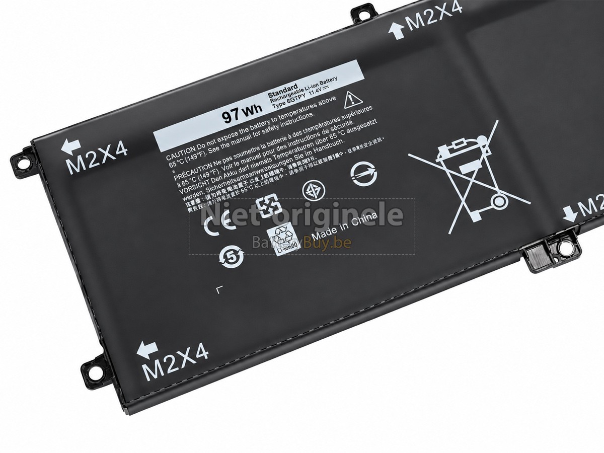 Dell P56F accu