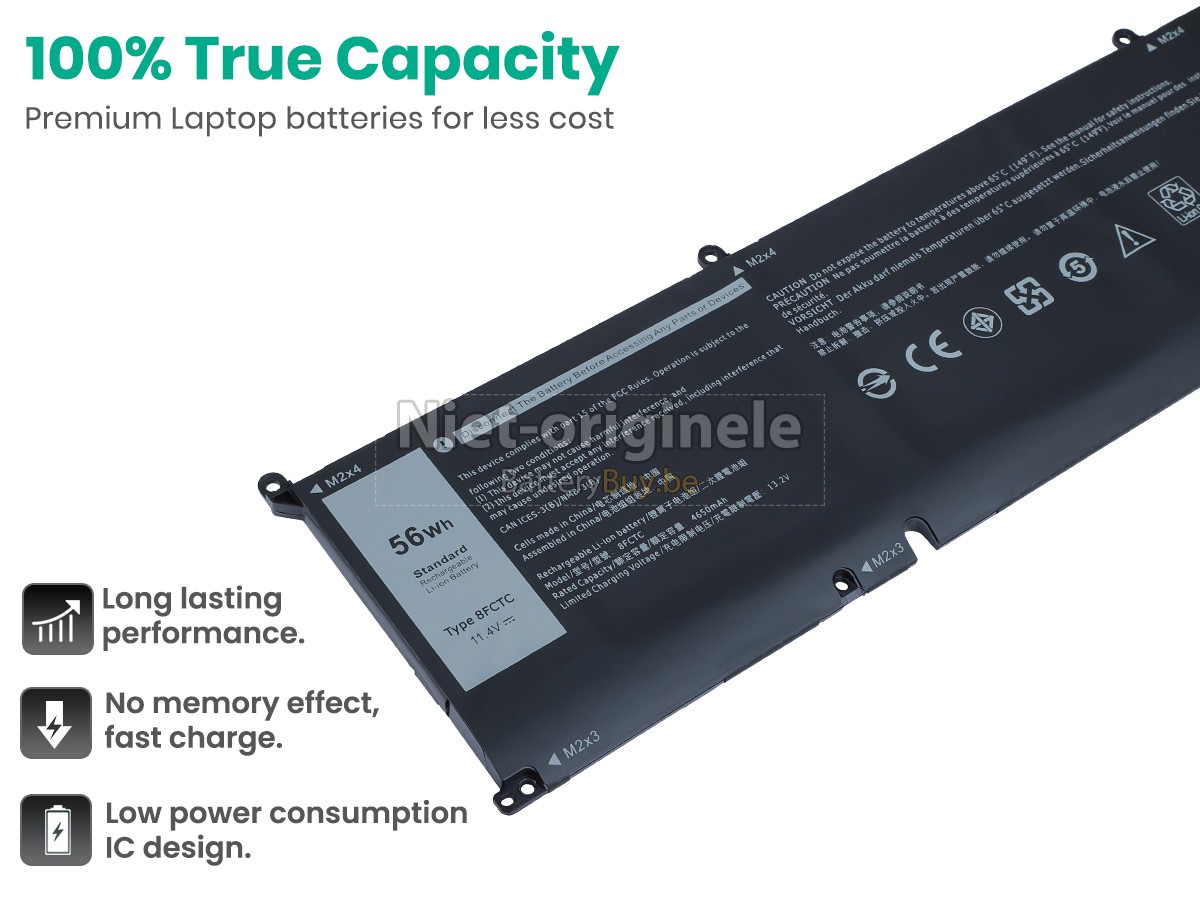 Dell 8FCTC accu