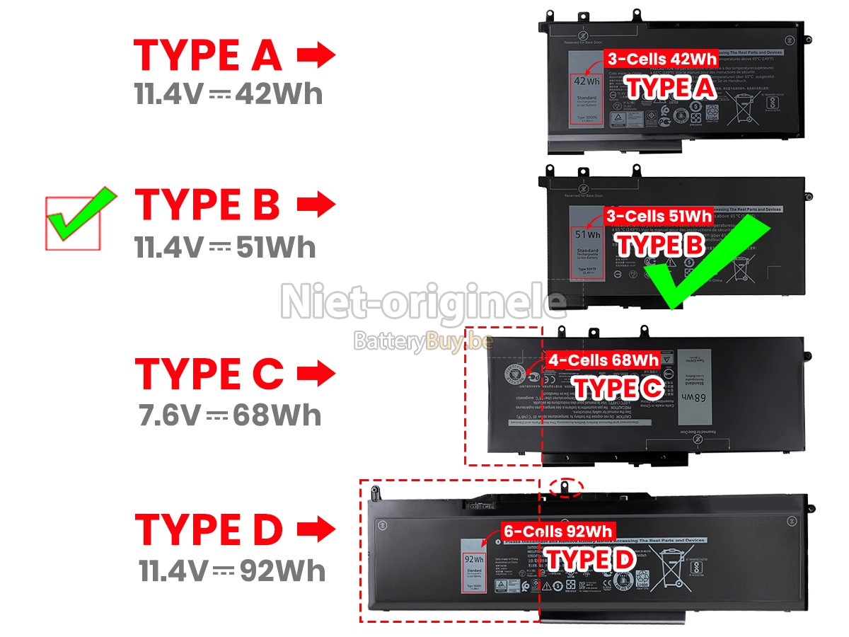 Dell Precision 3520 accu
