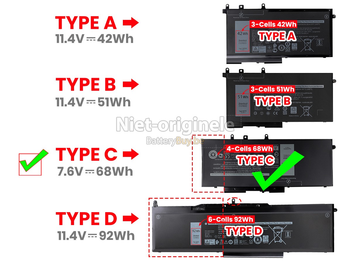 Dell Precision 3520 accu