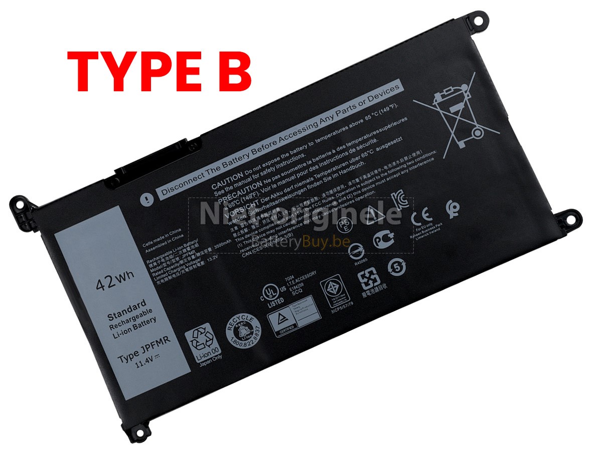 Dell Chromebook 3100 2-IN-1 accu