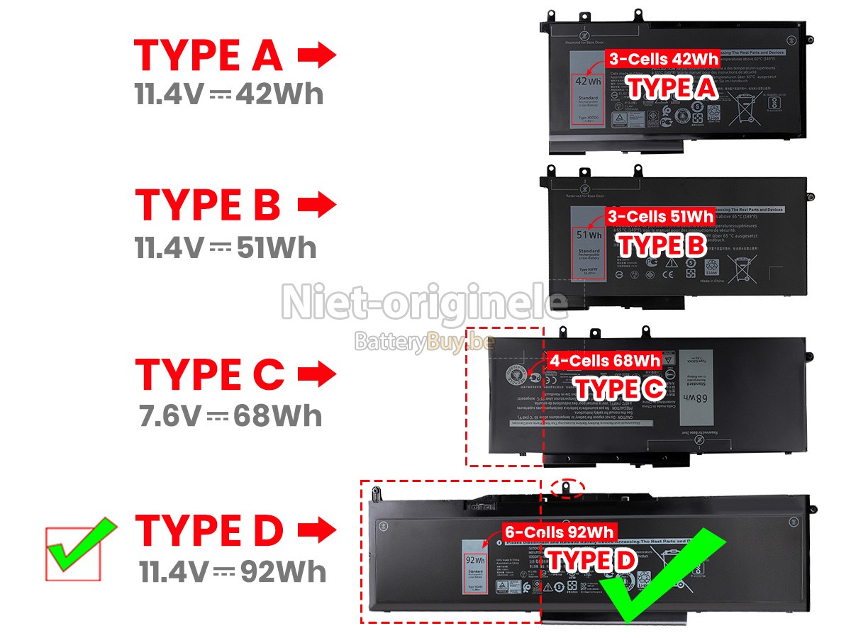 Dell Precision 3520 accu