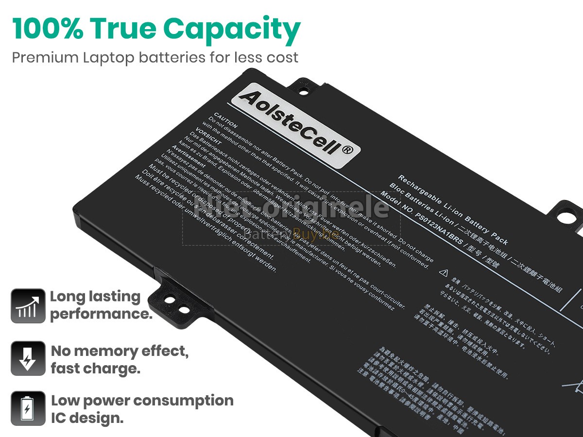 Dynabook PS0123NA1BRS accu