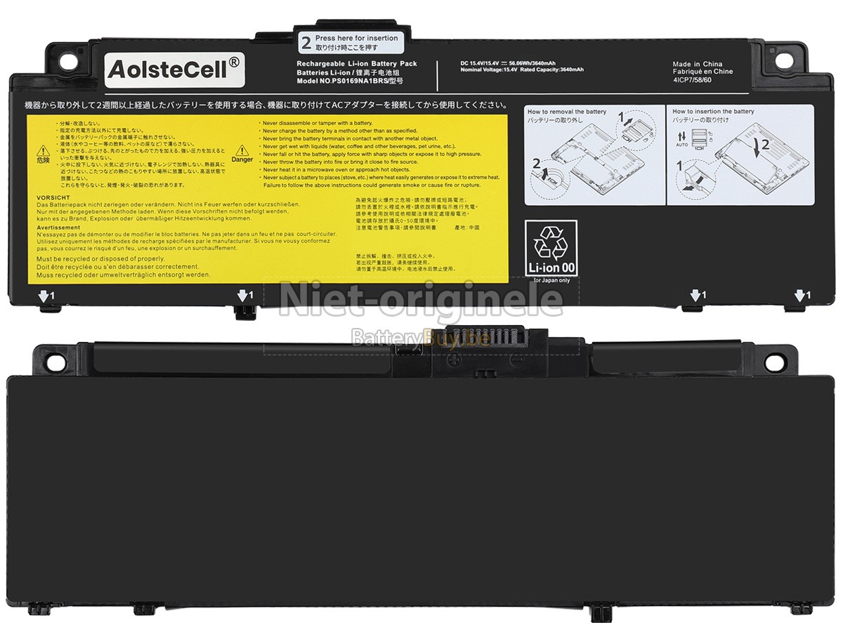 Dynabook PS0169NA1BRS accu