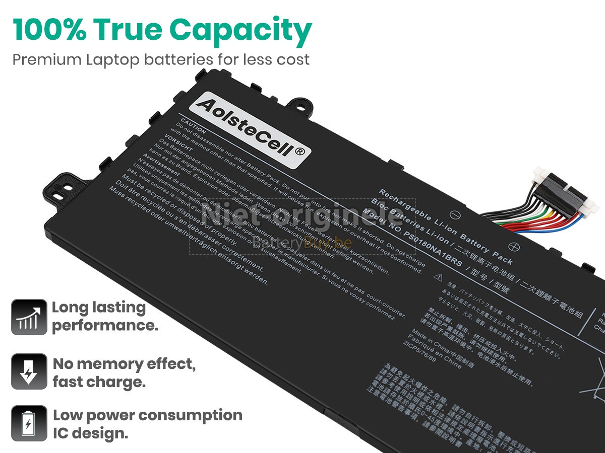 Dynabook PS0180NA1BRS accu
