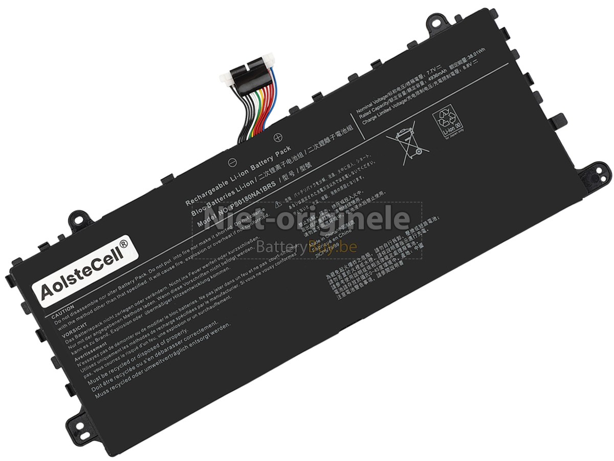 Dynabook PS0180NA1BRS accu