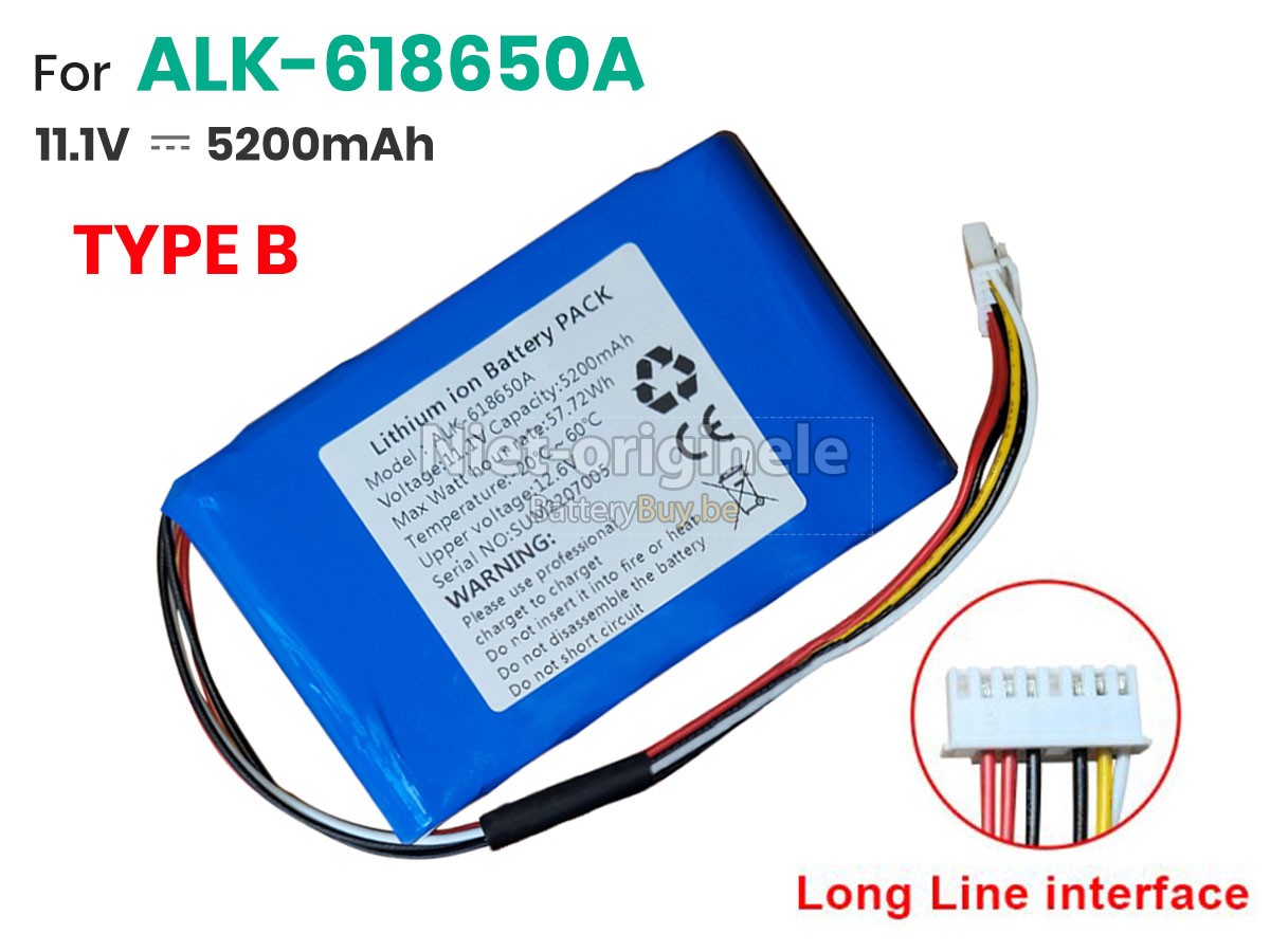 Eloik ALK-618650A accu