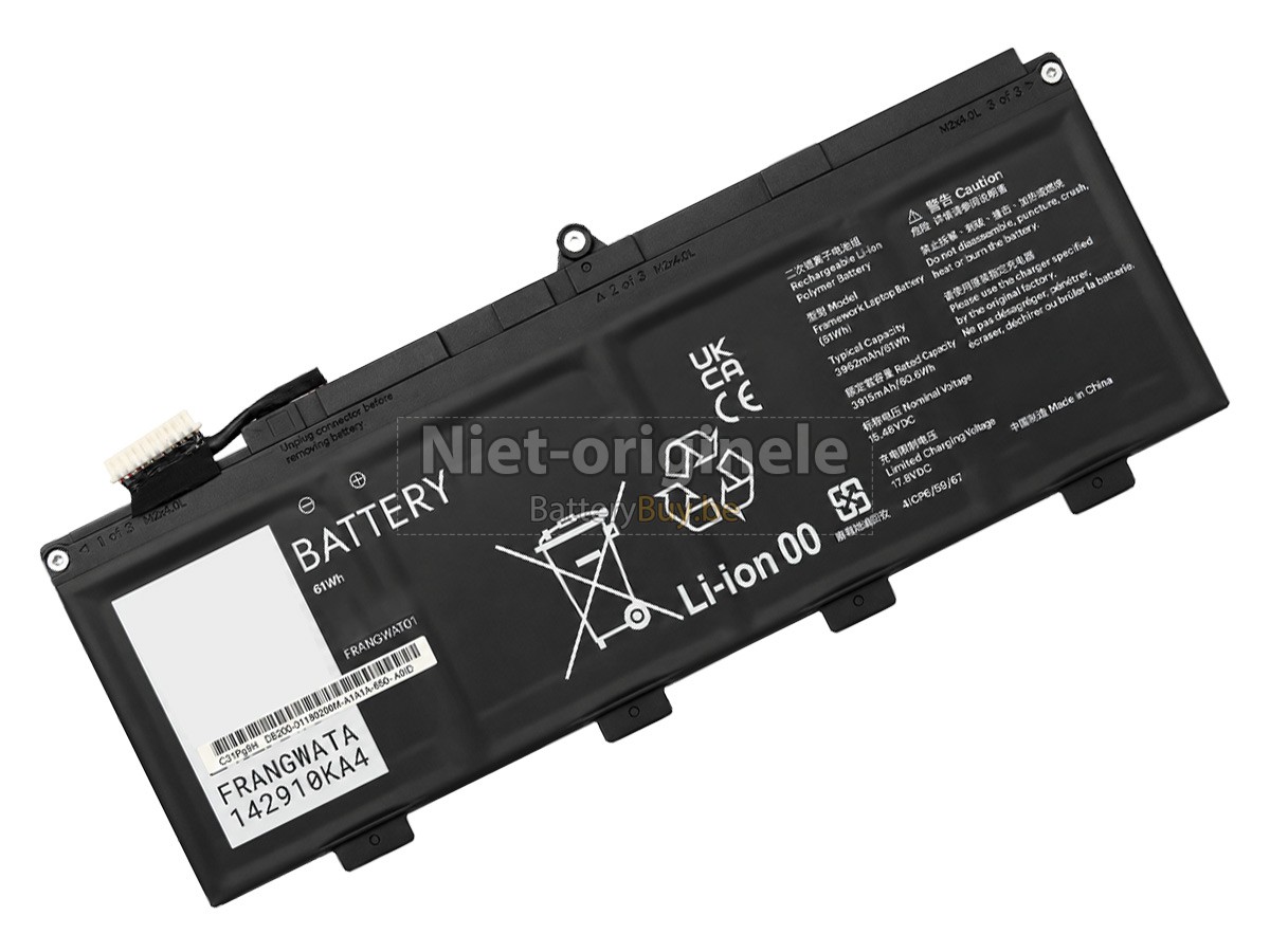 Framework LAPTOP 13 accu