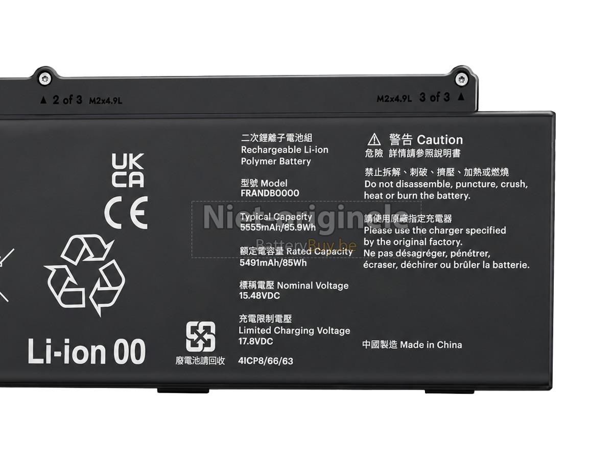 Framework LAPTOP 16 accu