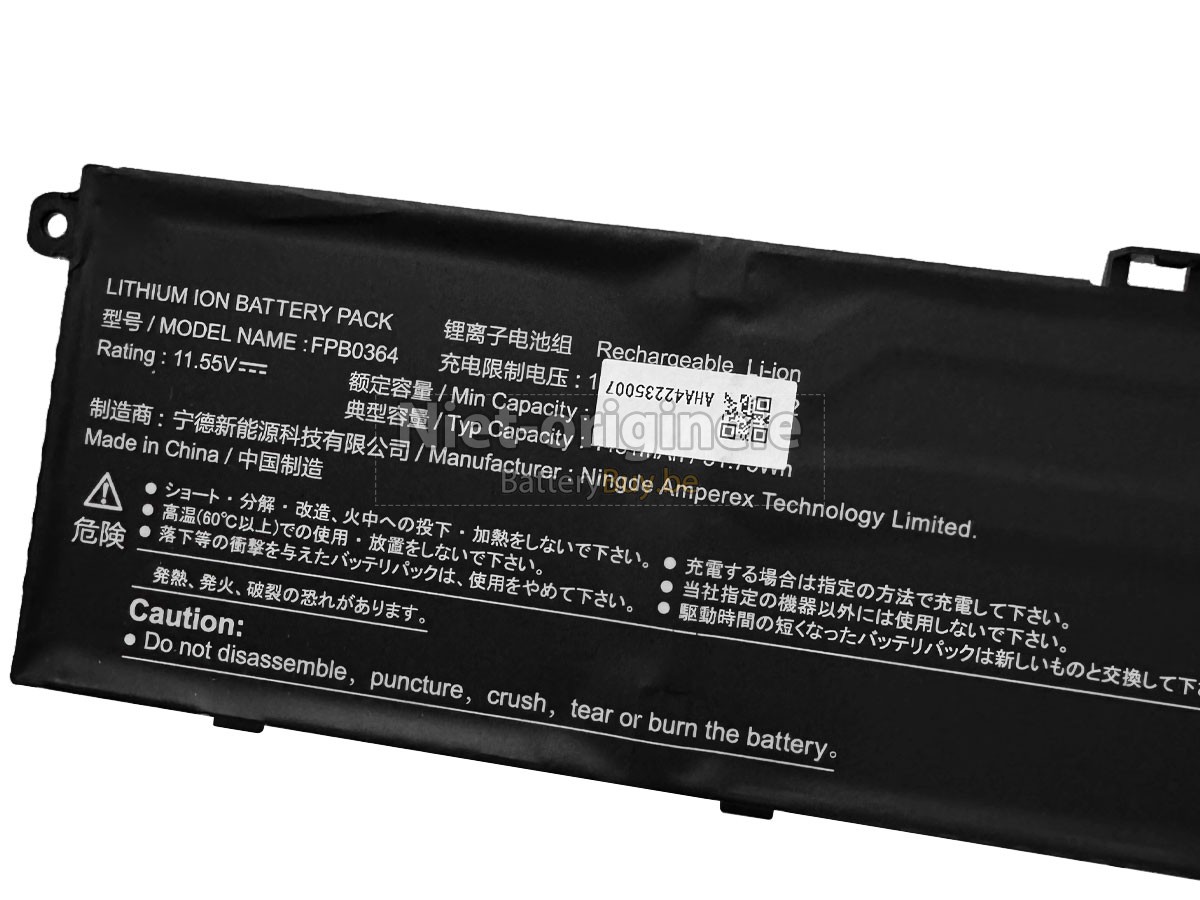 Fujitsu FPB0364 accu