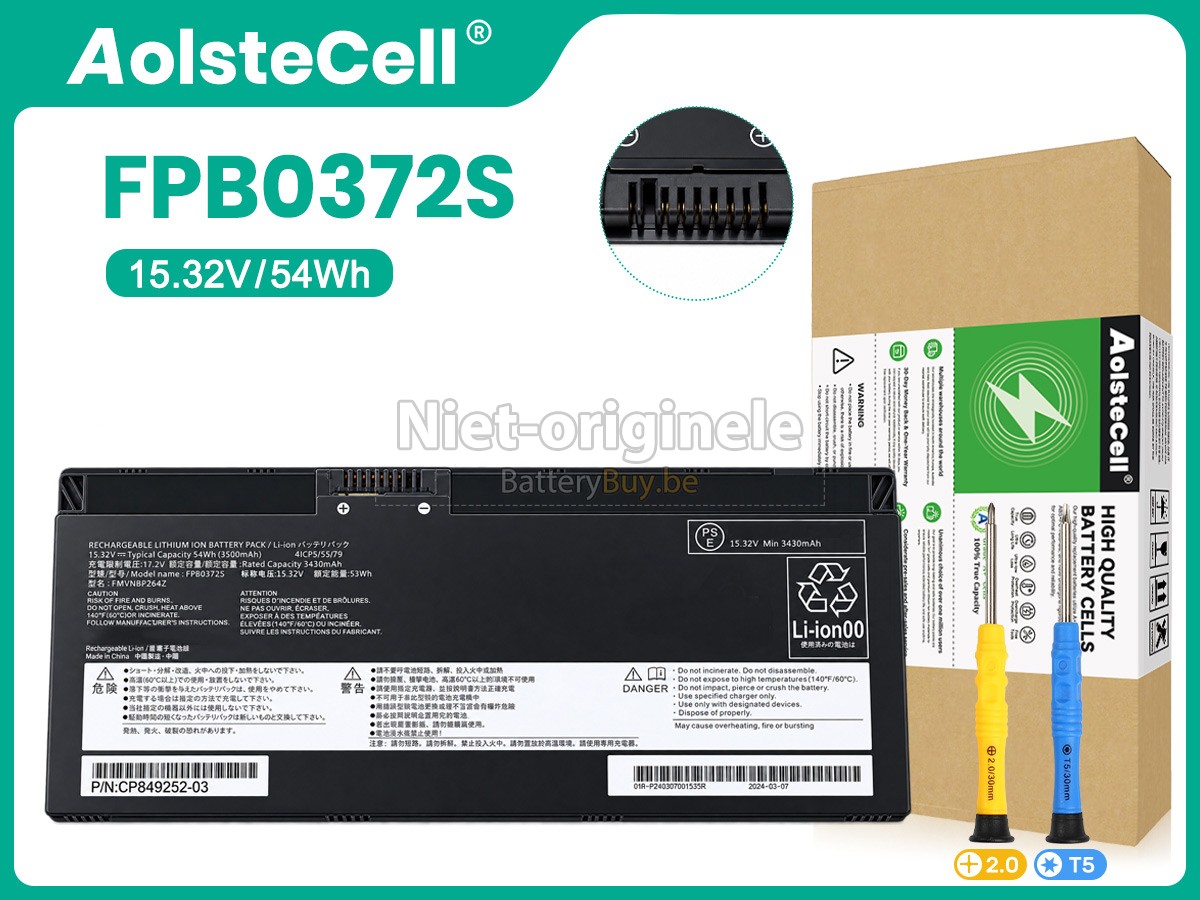 Fujitsu CP854407-02 accu