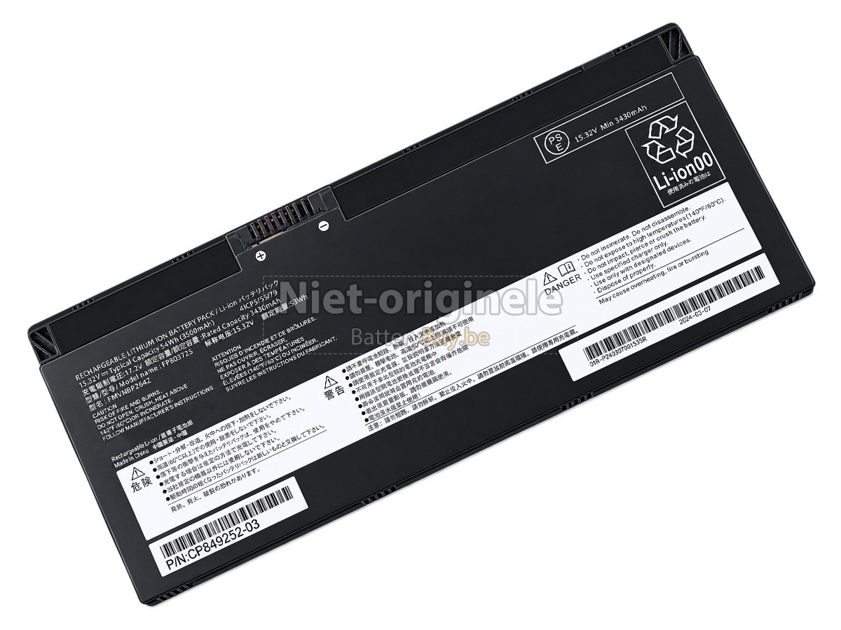 Fujitsu CP854407-02 accu