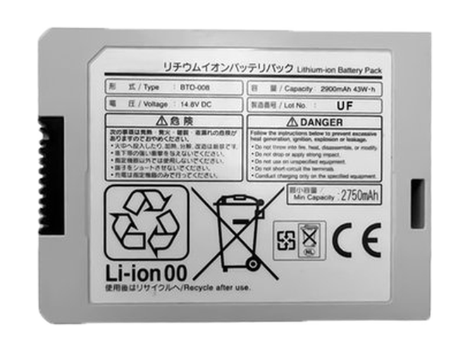 laptop accu voor Fukuda BTO-008
