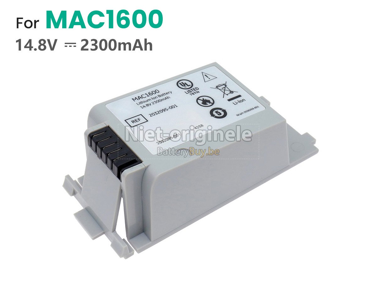 GE MAC1600 accu