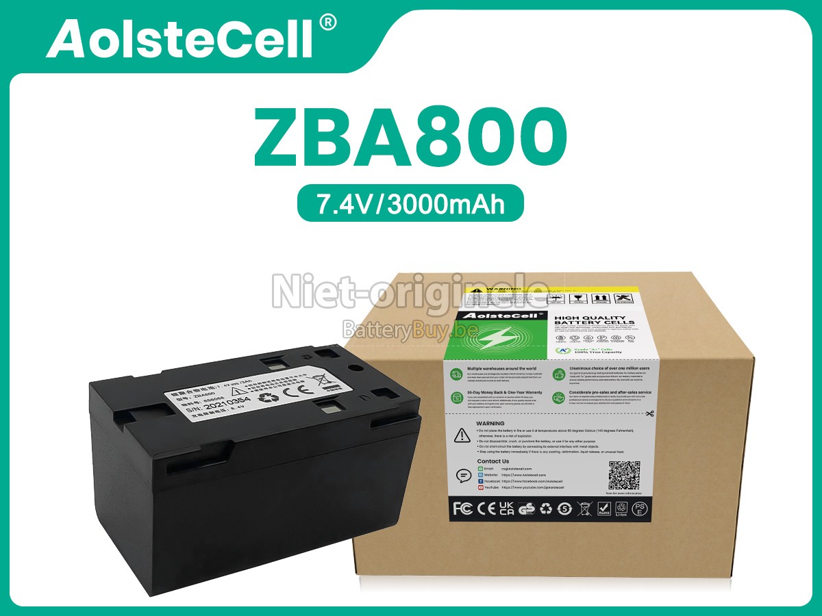 Geomax ZBA800 accu