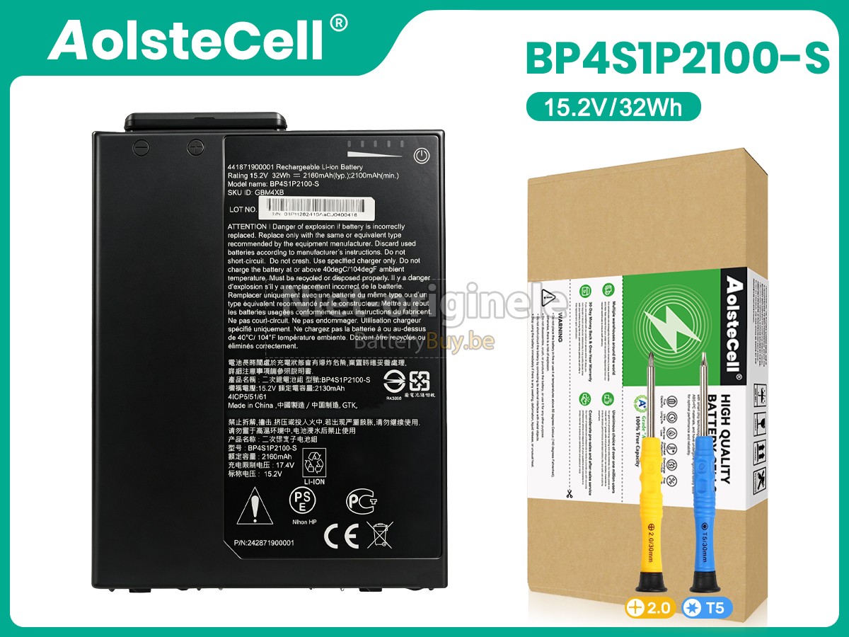 Getac BP4S1P2100-S accu