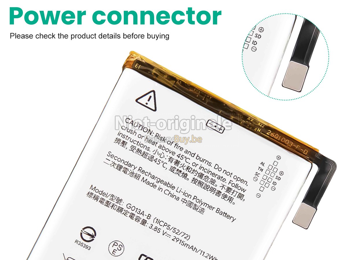 Google G013A-B accu