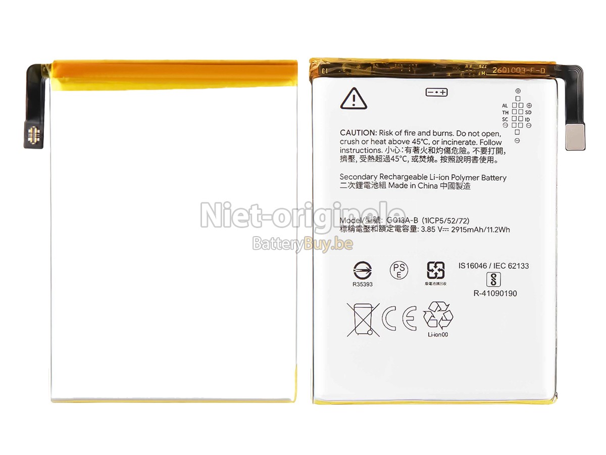 Google G013A-B accu