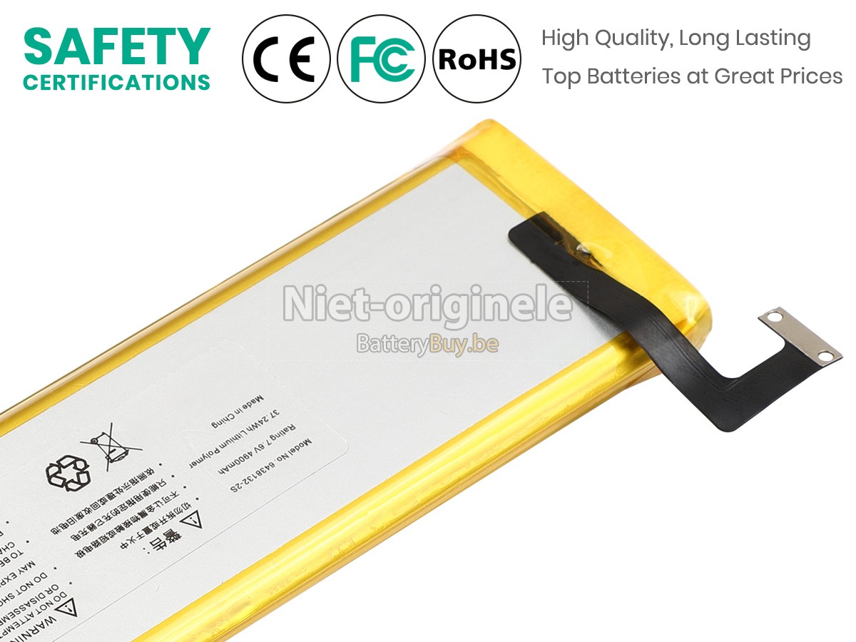 GPD WIN 2 HANDHELD GAMING accu