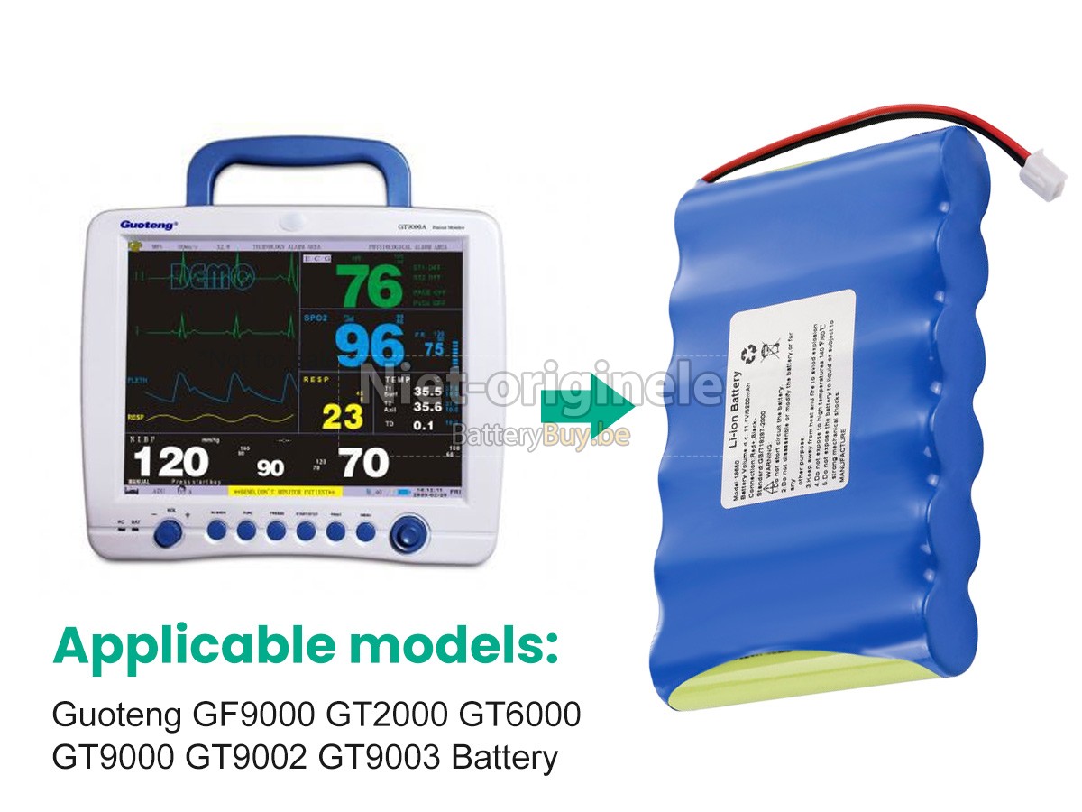 Guoteng GT9003 accu