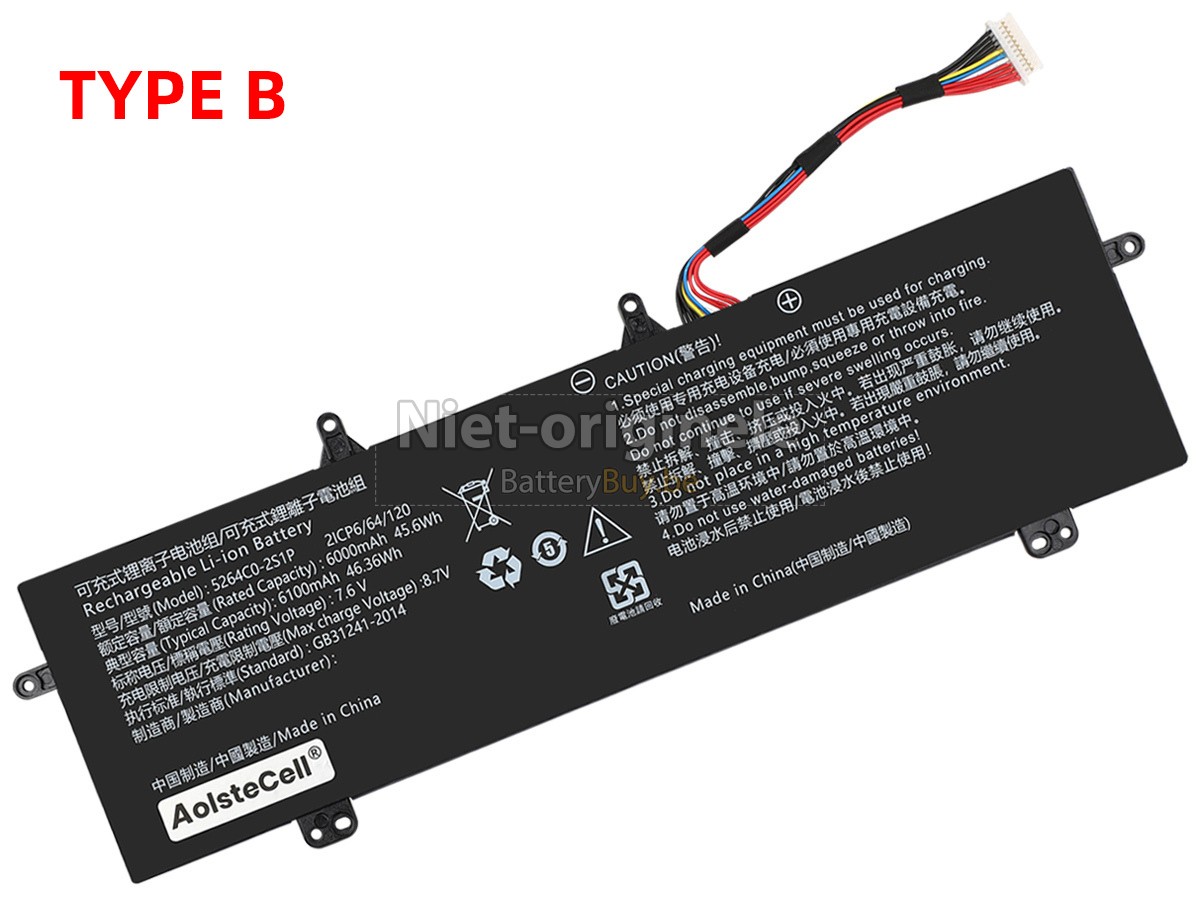 Haier 5264C0-2S1P accu