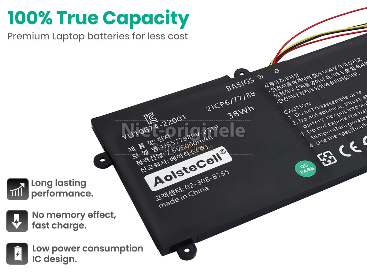 Haier UTL-557788-2S accu