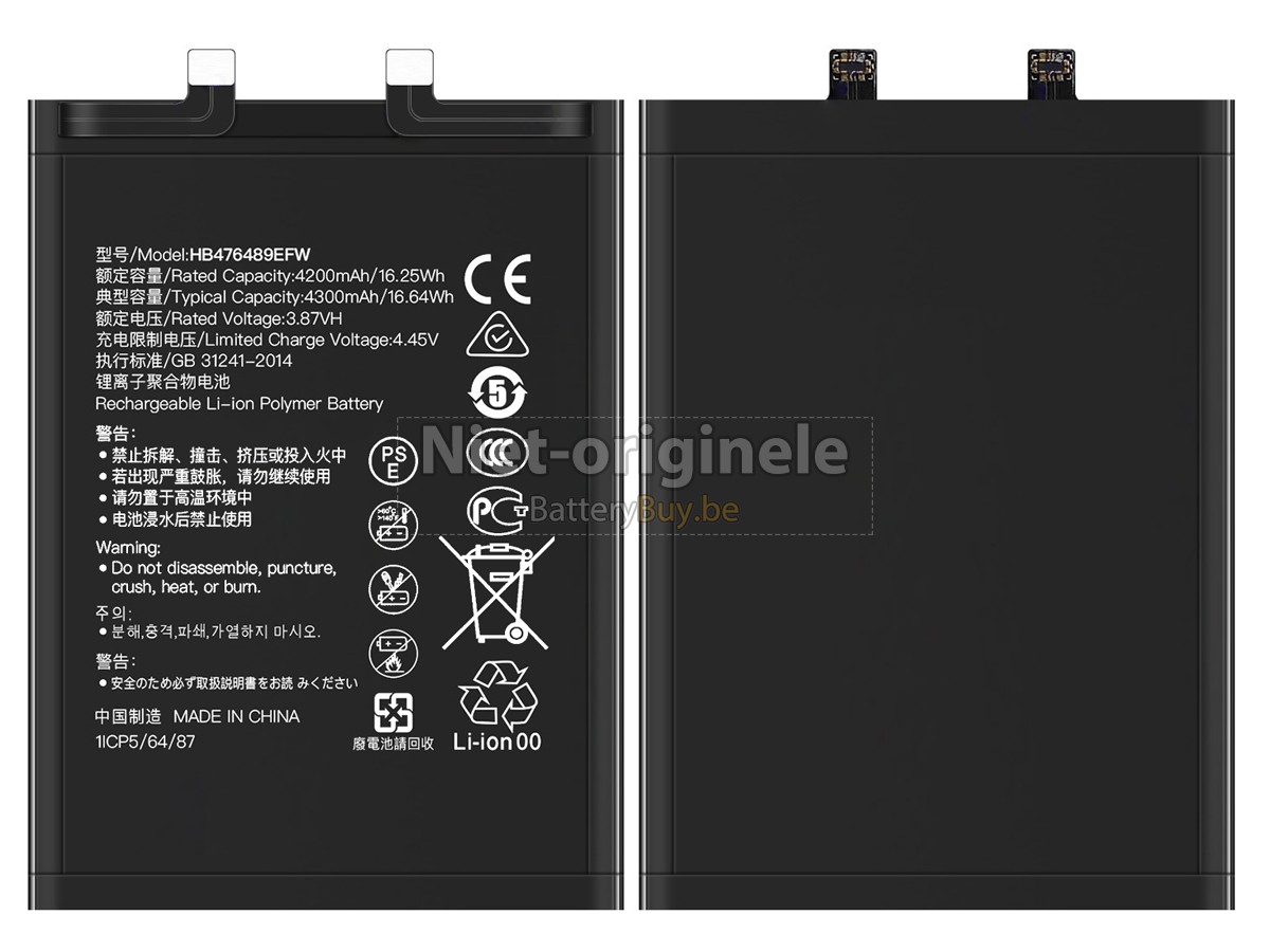 Honor HB476489EFW accu