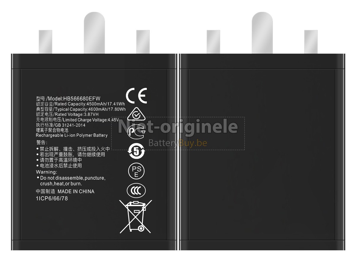 Honor HB566680EFW accu