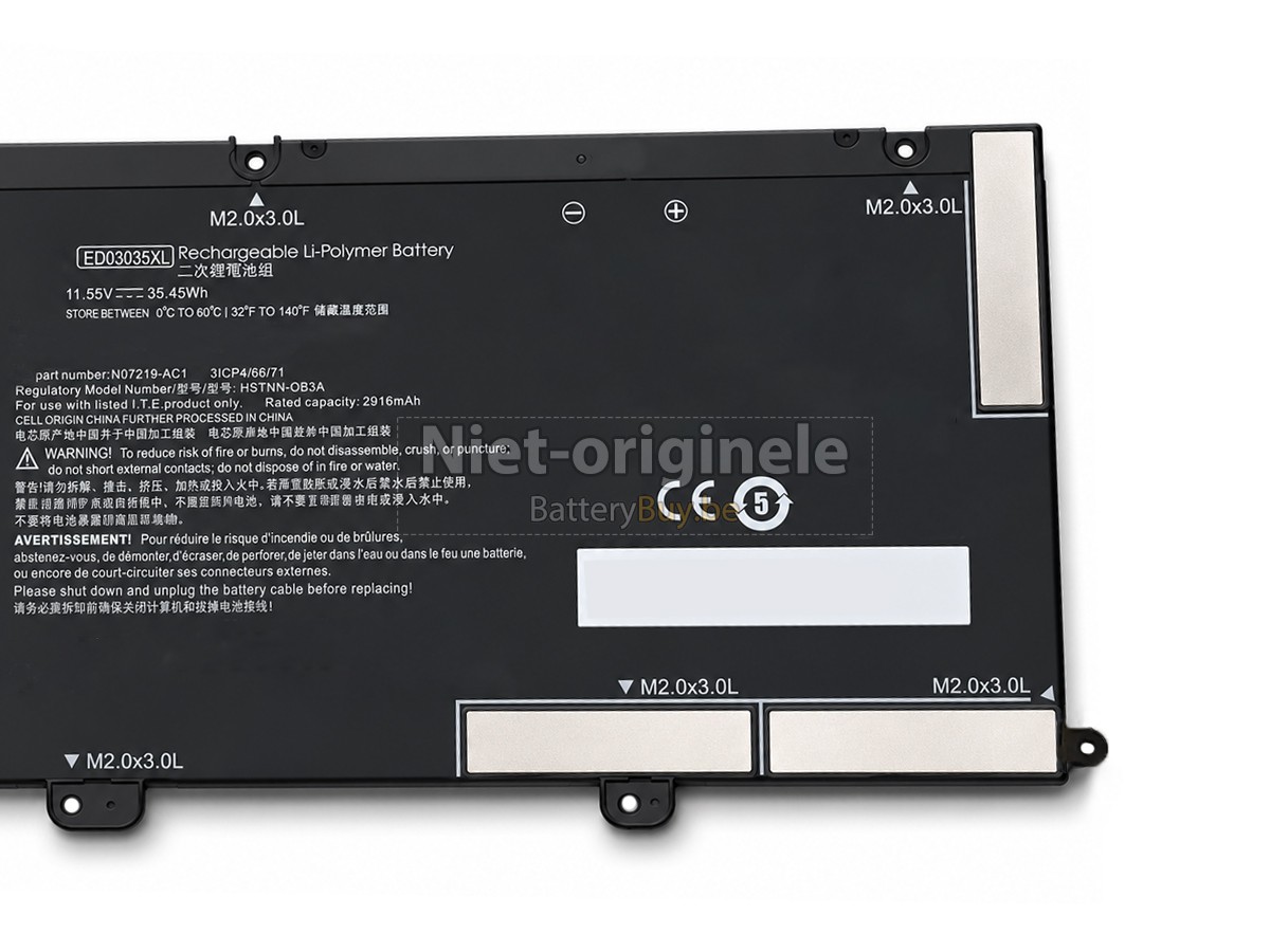 HP ED03035XL accu