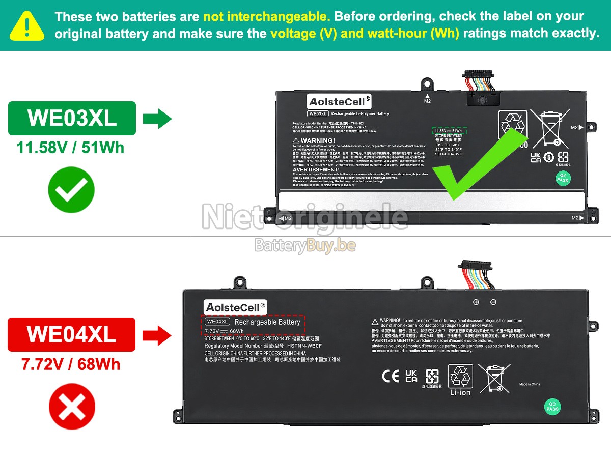 HP Pavilion Plus 14-EY0000NA accu