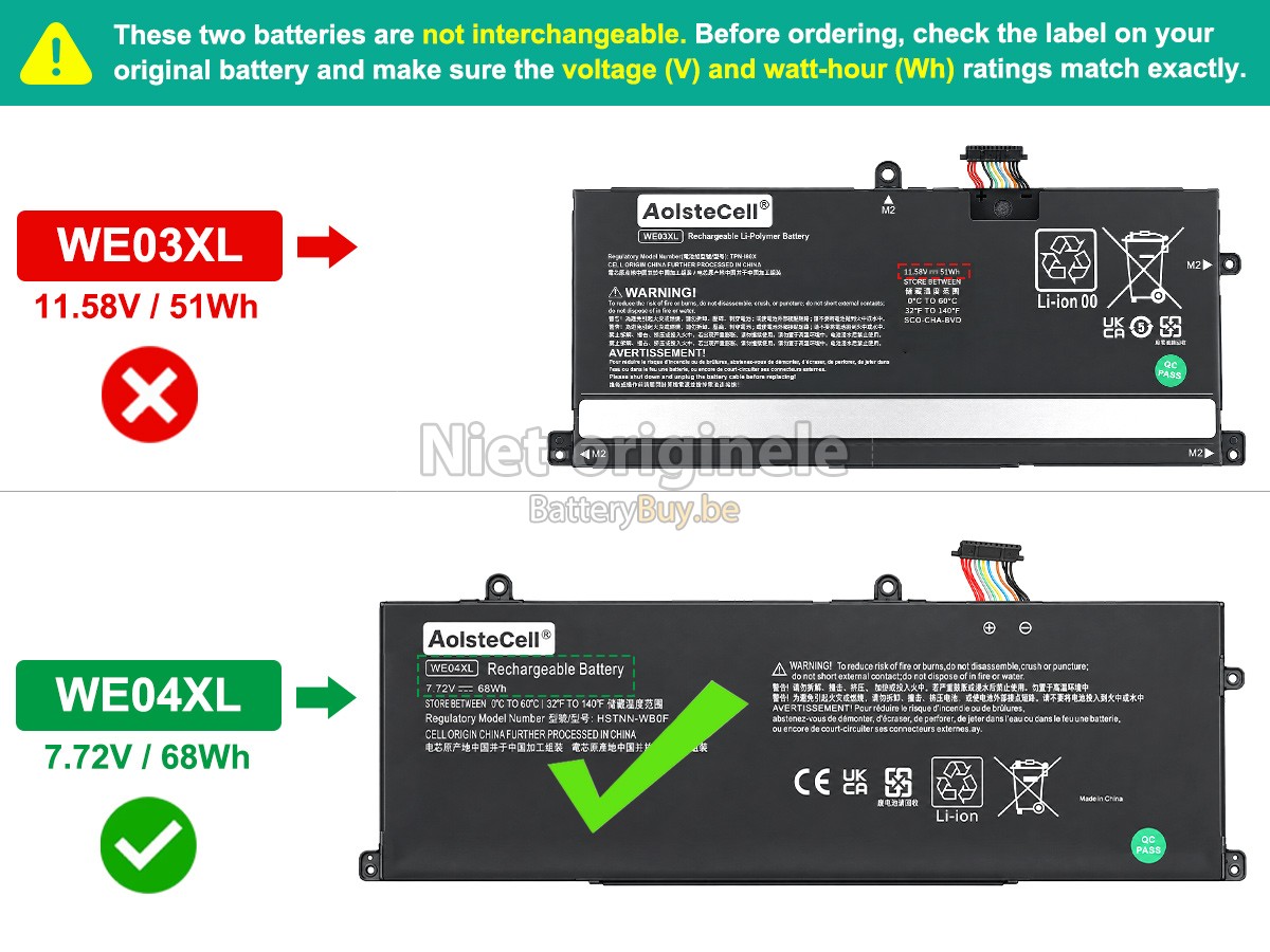 HP Pavilion Plus 14-EY0000NA accu