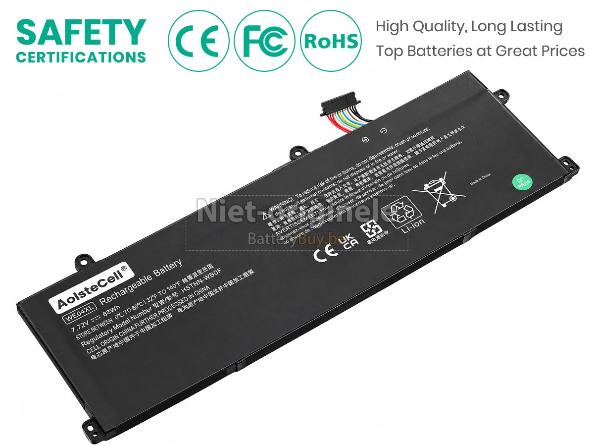 HP Pavilion Plus 14-EY0000NA accu
