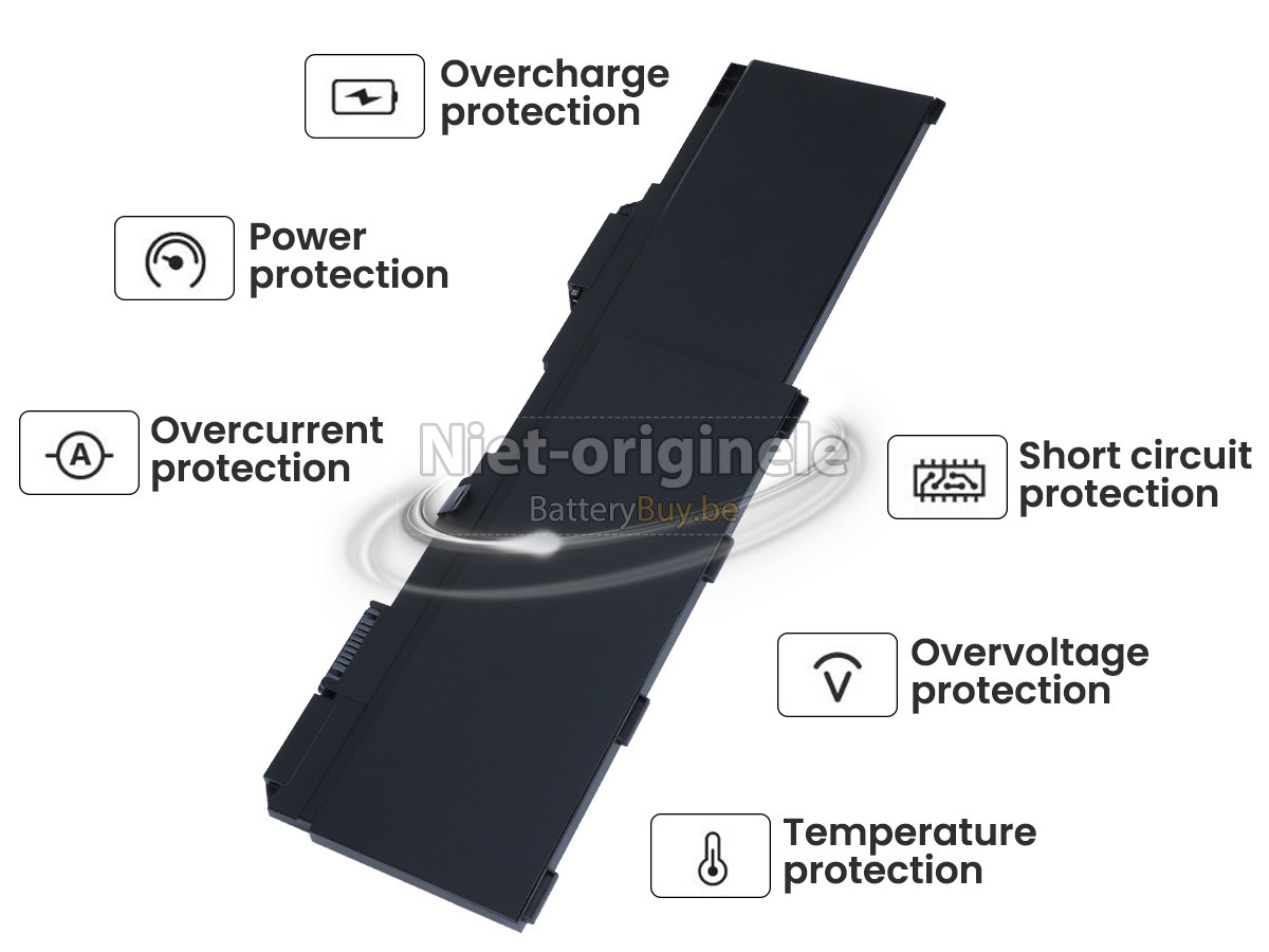 HP ZBook FURY 15 G8 Mobile Workstation accu