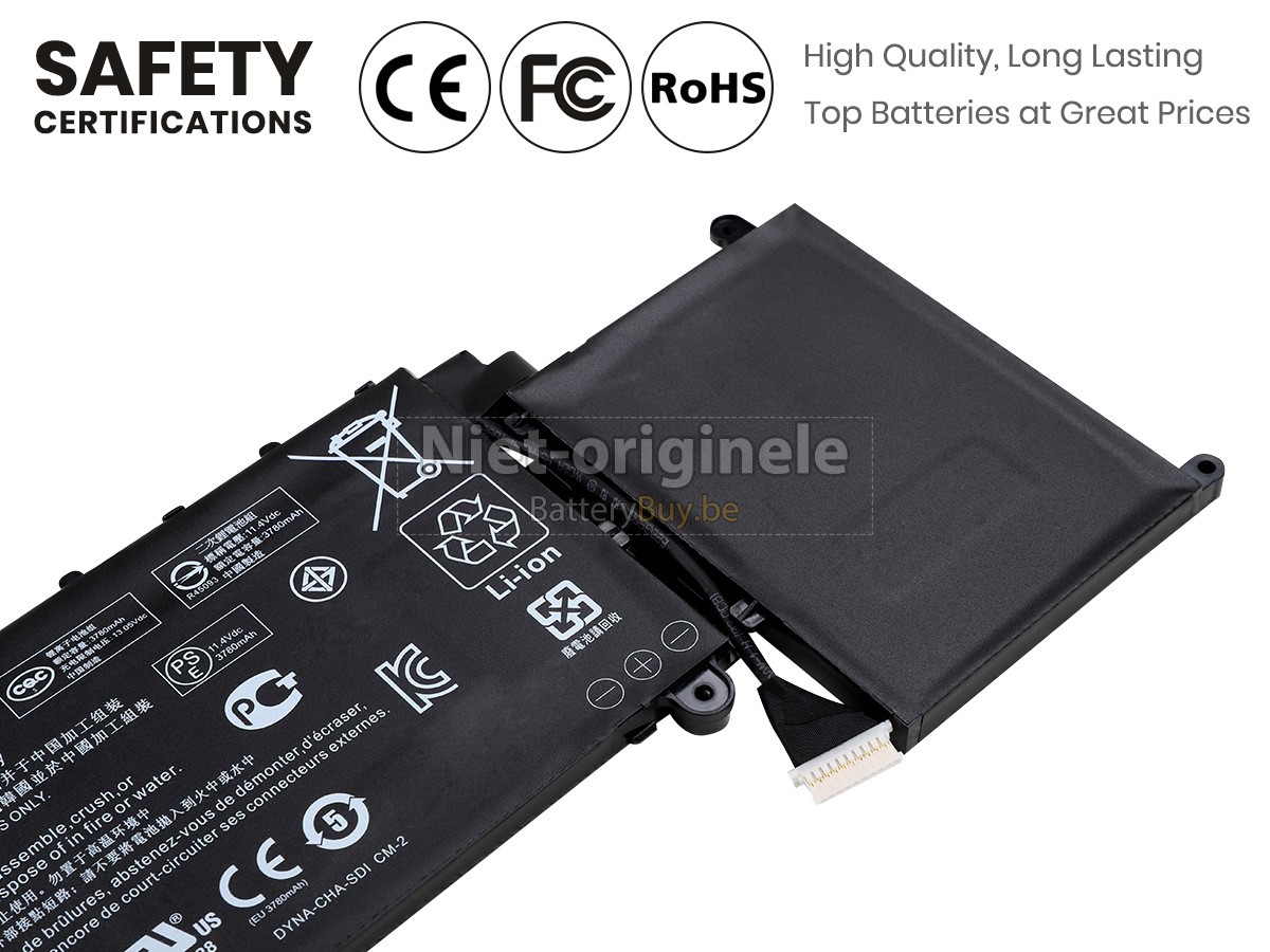 HP X360 11-P100NA accu