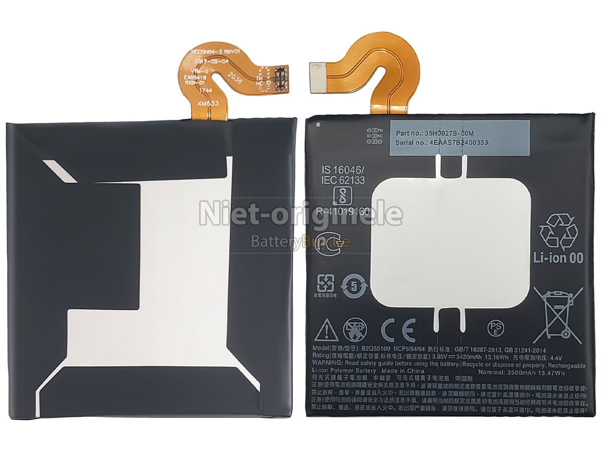 HTC EXODUS 1 GLOBAL DUAL SIM accu