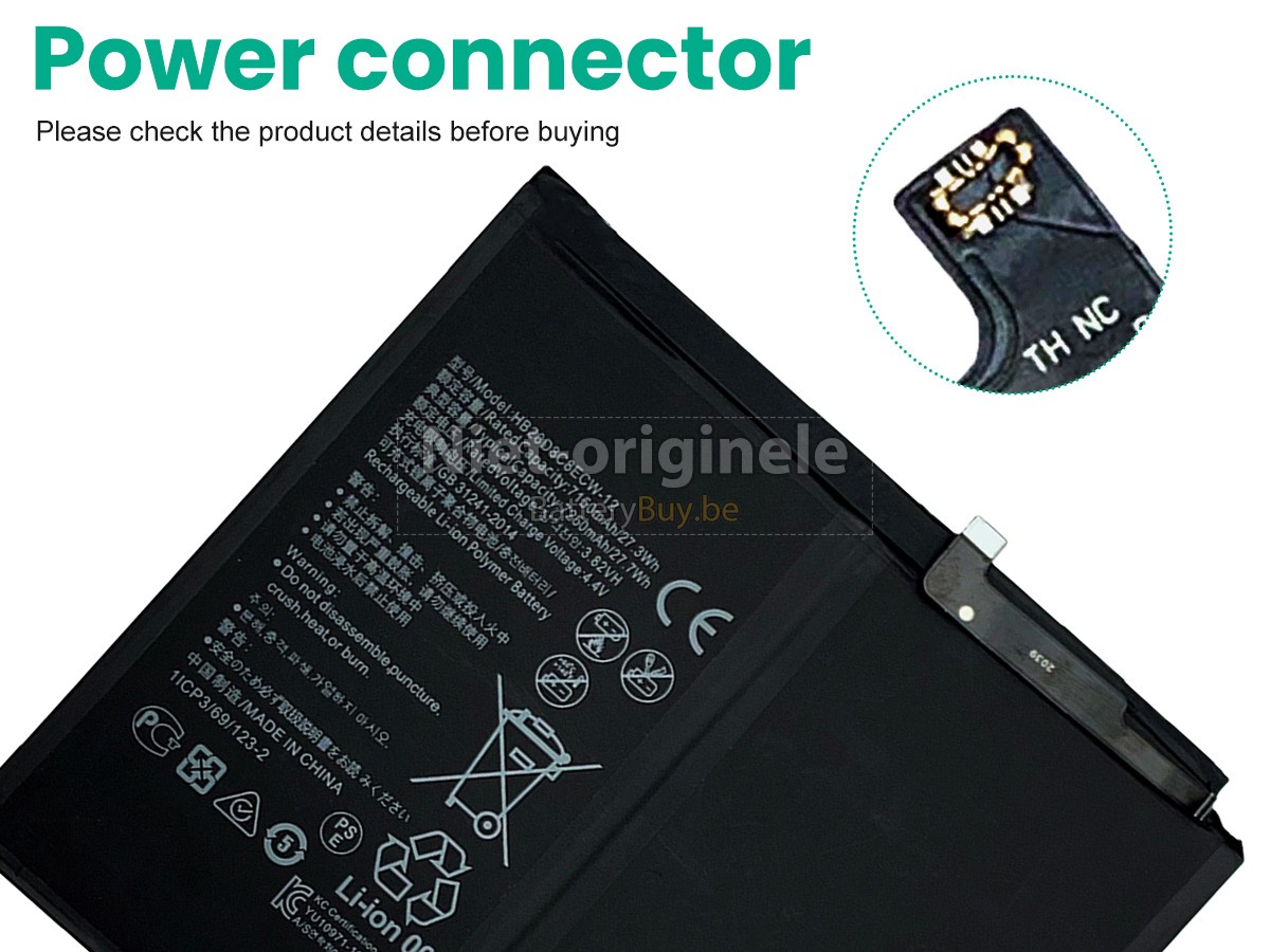 Huawei MATEPAD 10.4 BAH3-L09 accu